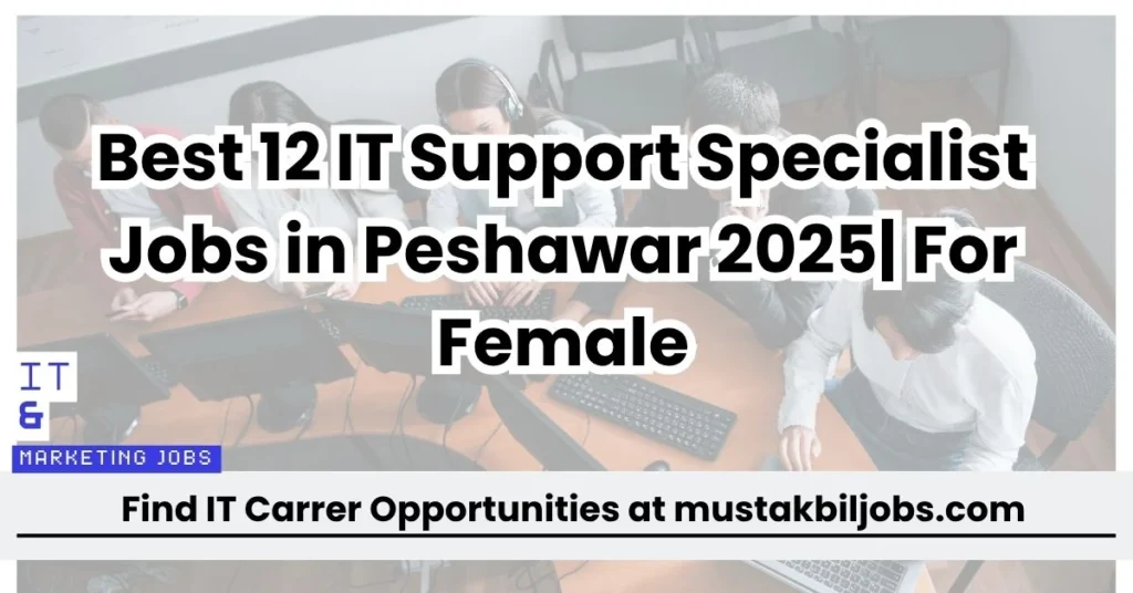 Best 12 IT Support Specialist Jobs in Peshawar 2025